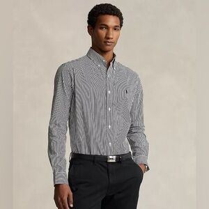 Polo Ralph Lauren Men's Custom Fit Striped Button Down Shirt NWT